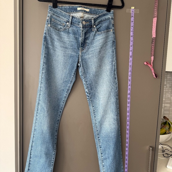 NWOT Levi's 712 Slim Size 26 Blue Wave Light - Blue - Picture 5 of 10